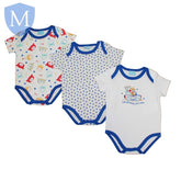 Boys Star Style Bodysuits (45JTC752) (Baby Bodysuits) Mansuri